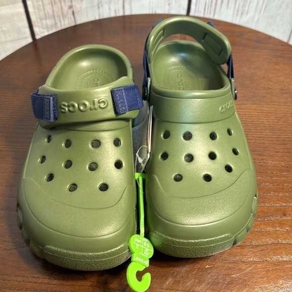 CROCS Shoes - CROCS OFF- ROAD SPORTS CLOG military green nwt